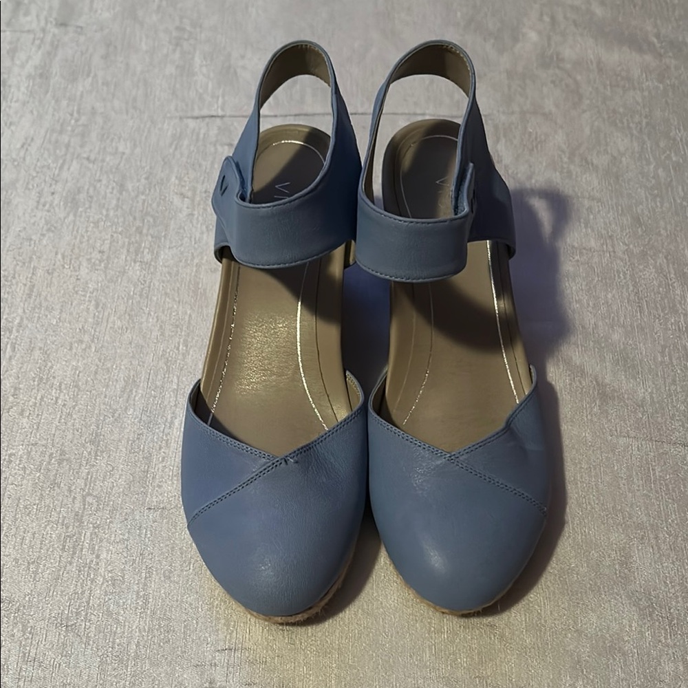 Vionic Women's Blue Ankle Strap Shoes